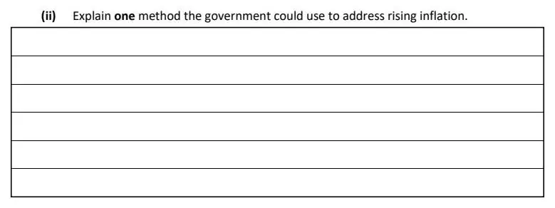 2021 Question 14 (a) & (b) exam extract