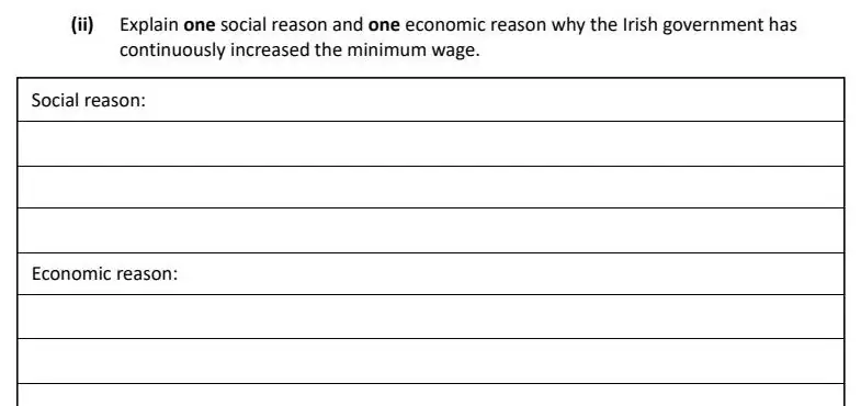 2021 Question 16 (a) & (b) exam extract