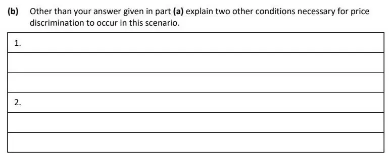 2021 Question 3 exam extract