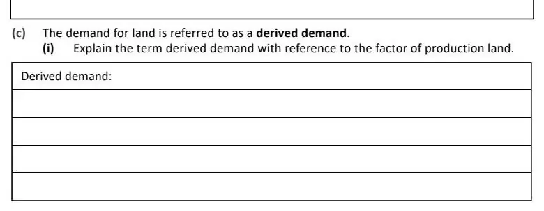 2022 Def Question 16 (c) exam extract