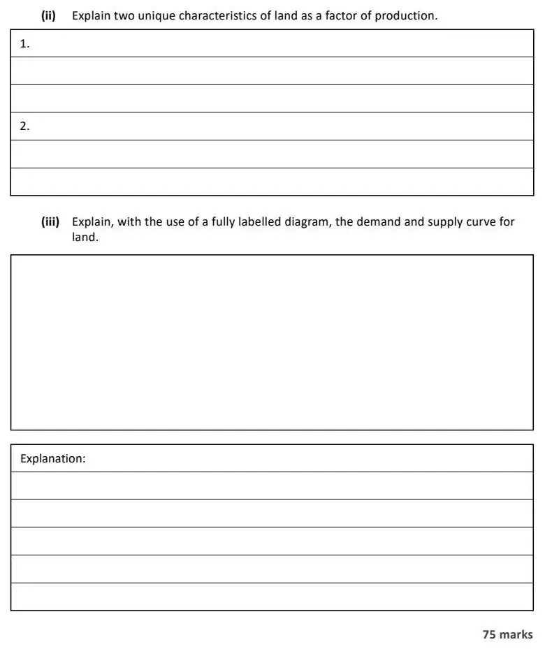 2022 Def Question 16 (c) exam extract