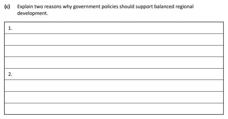 2022 Def Question 5 (c) exam extract