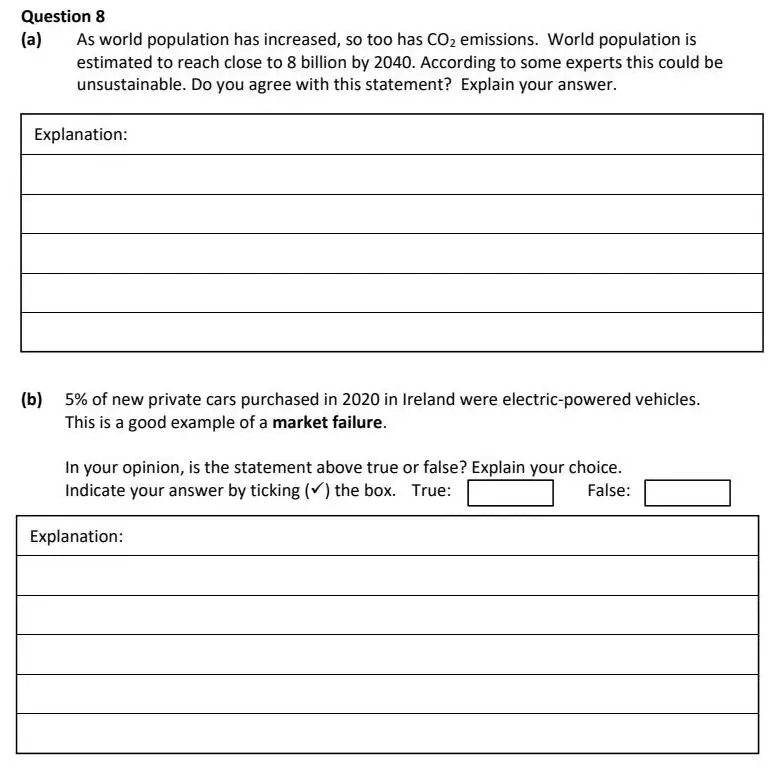2022 Def Question 8 exam extract