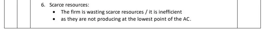 2024 Question 6 marking scheme extract