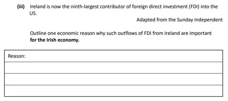 2025 Question 13 (a) exam extract