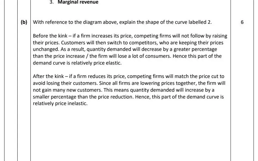 2025 Question 9 marking scheme extract