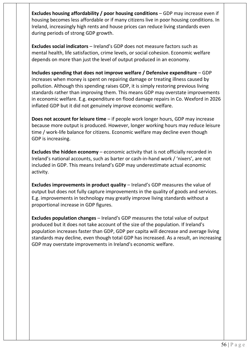 2026 marking scheme extract