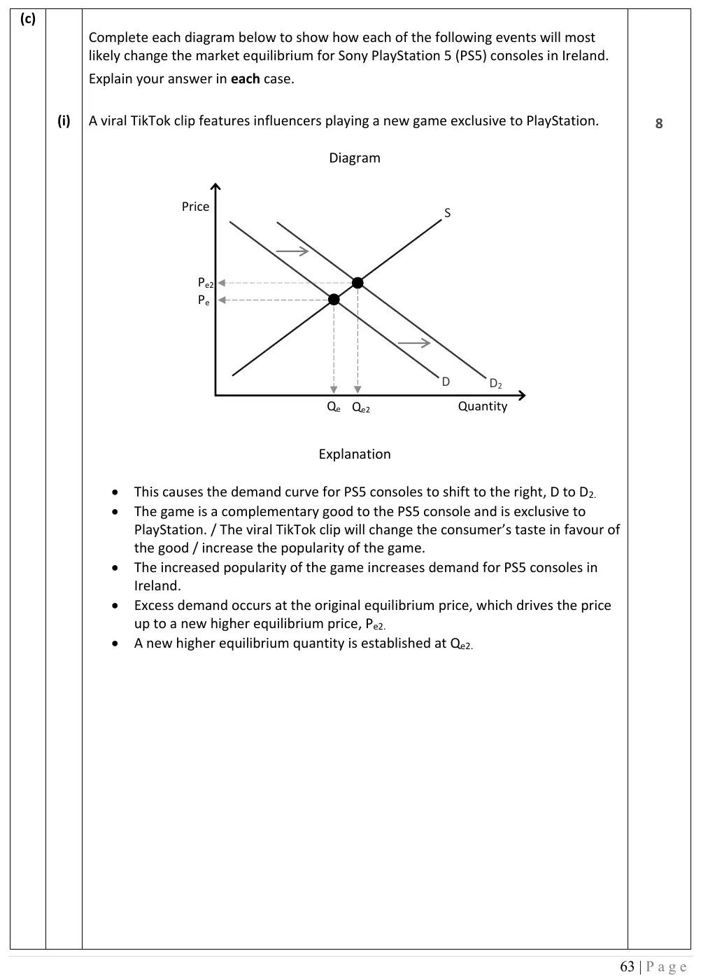 2026 marking scheme extract