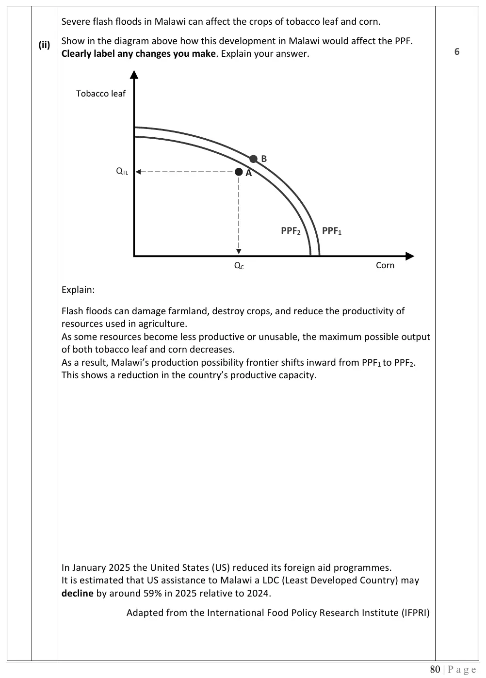 2026 marking scheme extract