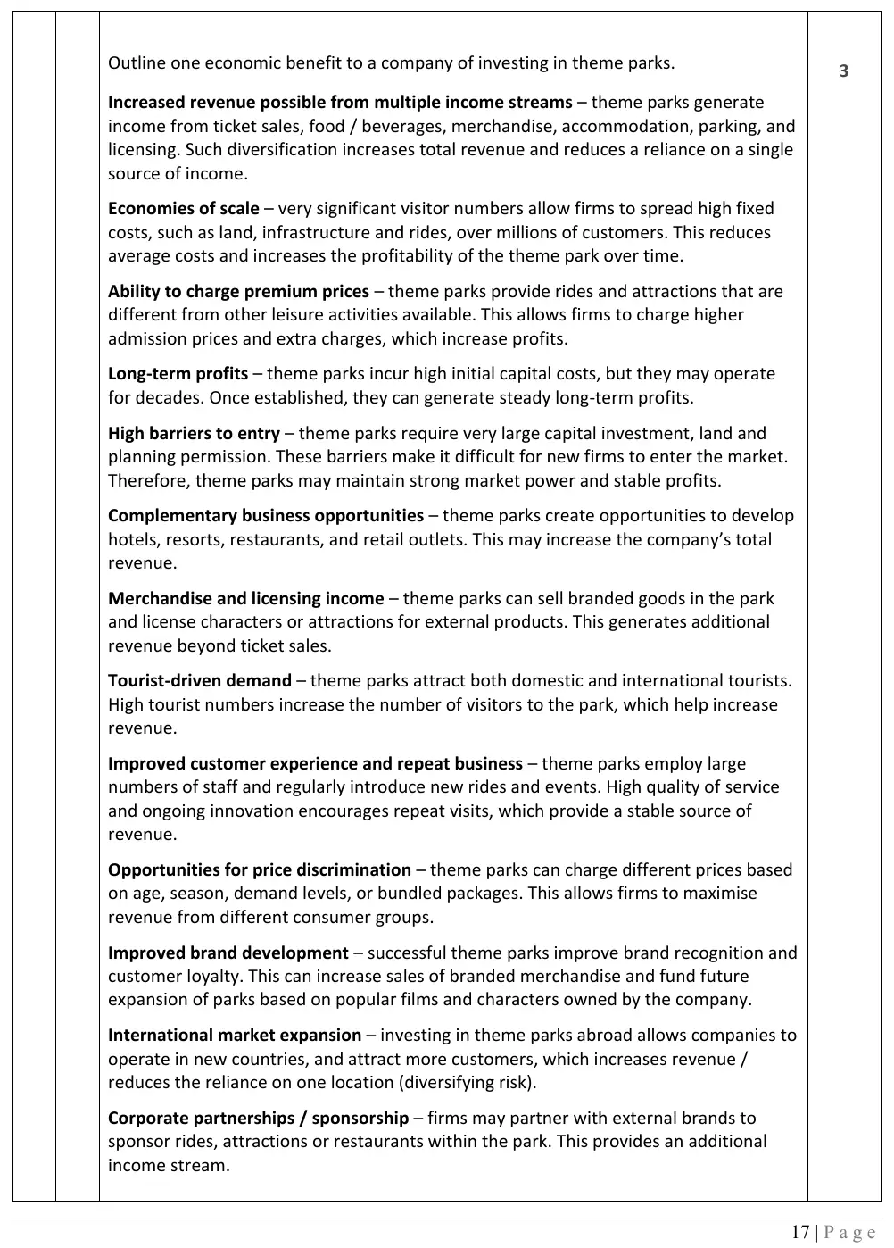 2026 marking scheme extract